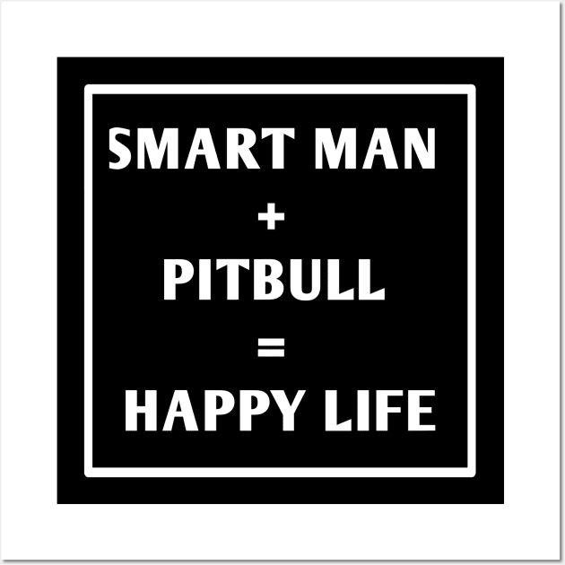 Pitbull Lover Wall Art by BlackMeme94